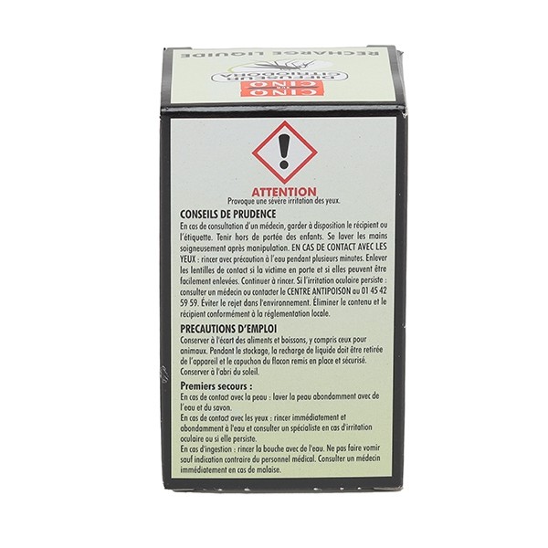 Cinq sur Cinq recharge liquide pour diffuseur Citriodora