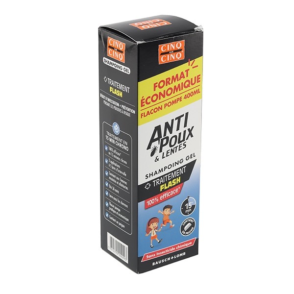 Cinq sur Cinq shampoing gel anti poux