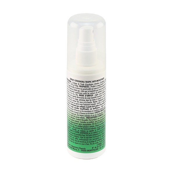 Cinq sur Cinq Spray anti moustiques Citriodora Tropic