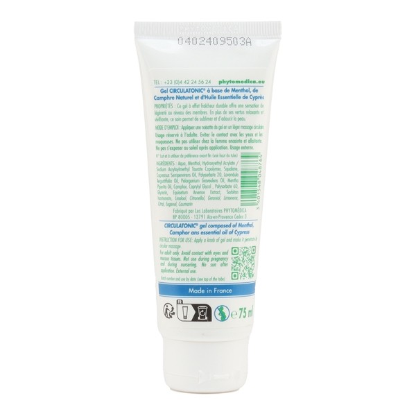 Circulatonic gel-crème tonique