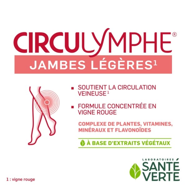Circulymphe Jambes légères comprimé