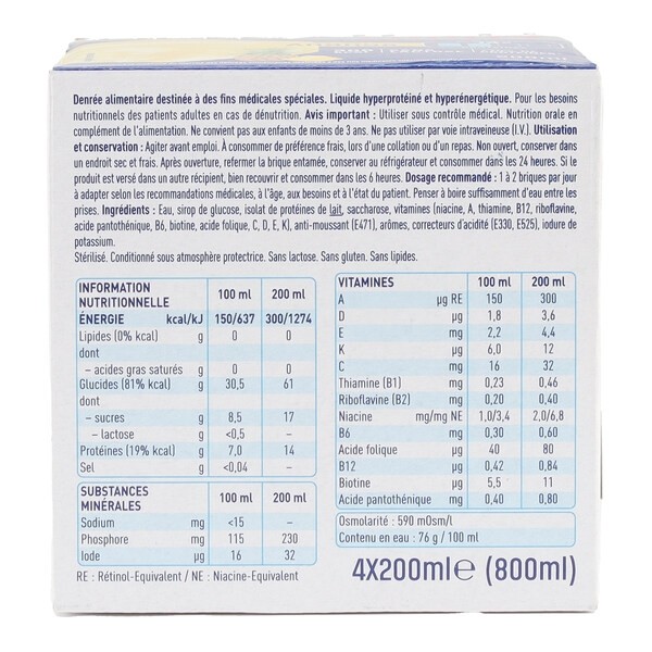 Clinutren Ultra fruity saveur Ananas