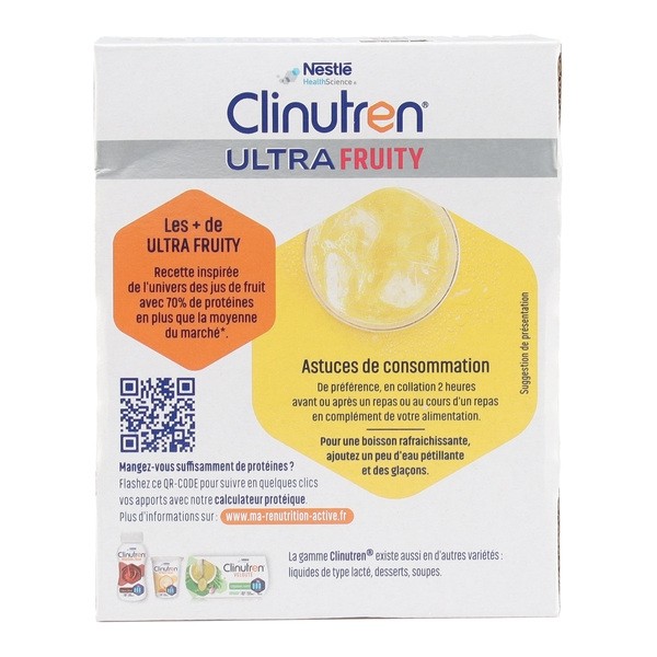 Clinutren Ultra fruity saveur Ananas