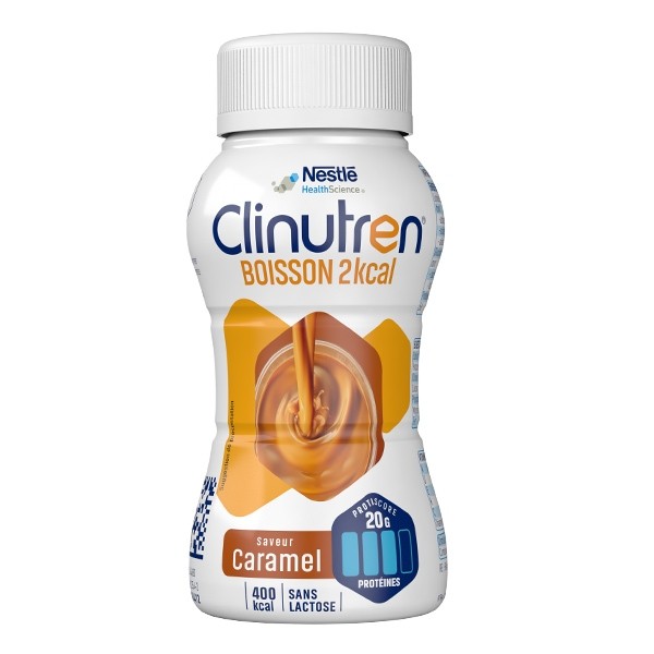 Clinutren HP/HC+ boisson 2kcal saveur caramel