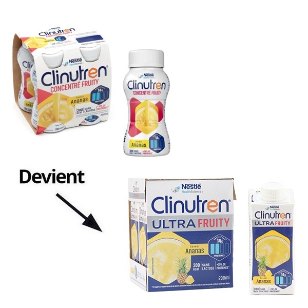 Clinutren Ultra fruity saveur Ananas