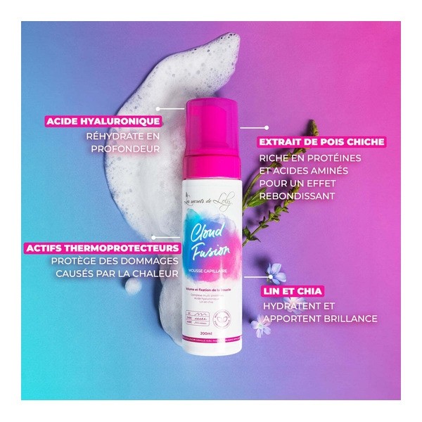 Les secrets de Loly Cloud Fusion Mousse capillaire