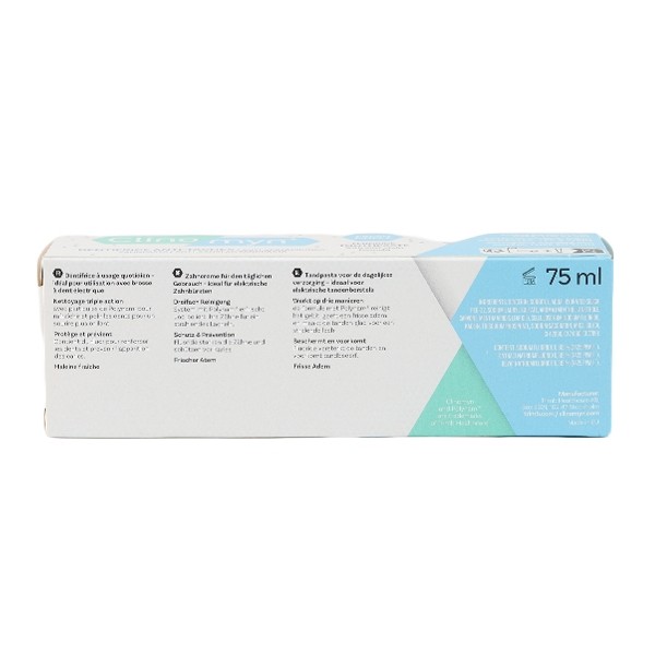 Clinomyn dentifrice anti-taches menthe forte
