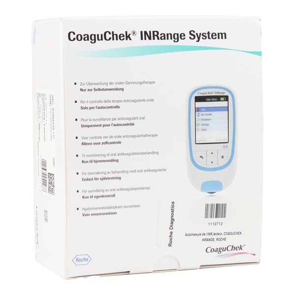 Coaguchek Kit INRange System