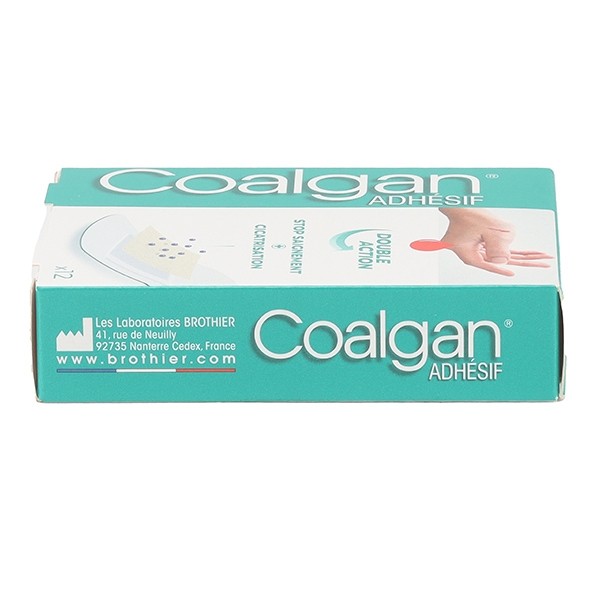 Coalgan pansement hémostatique