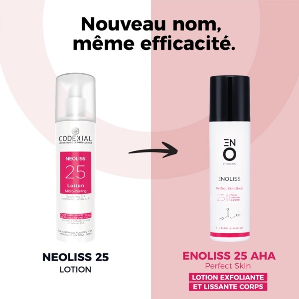 Codexial Enoliss Perfect Skin Body 25 AHA lotion exfoliante