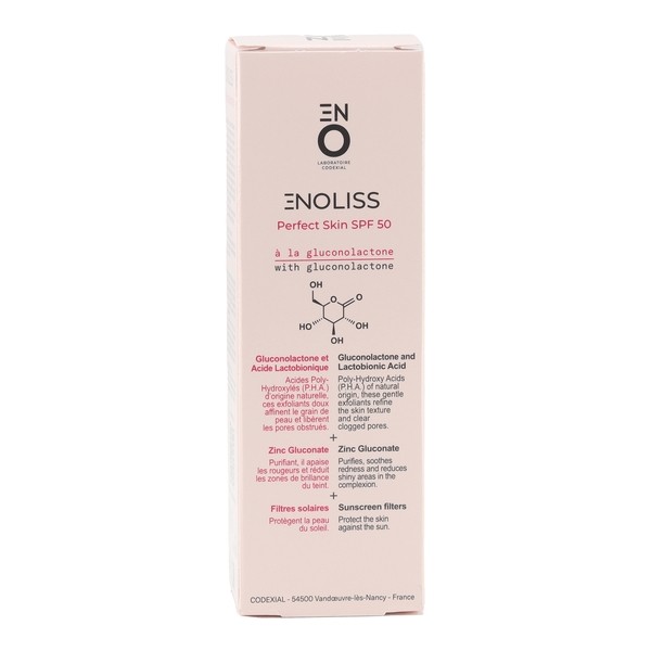 Codexial Enoliss Perfect skin SPF 50 émulsion anti imperfections