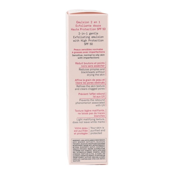 Codexial Enoliss Perfect skin SPF 50 émulsion anti imperfections