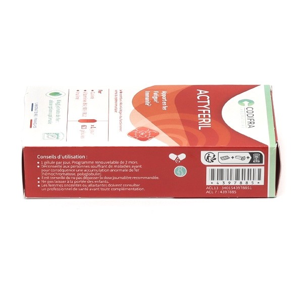 Codifra Actyferil gélules