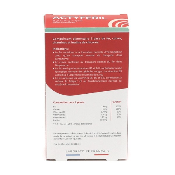 Codifra Actyferil gélules