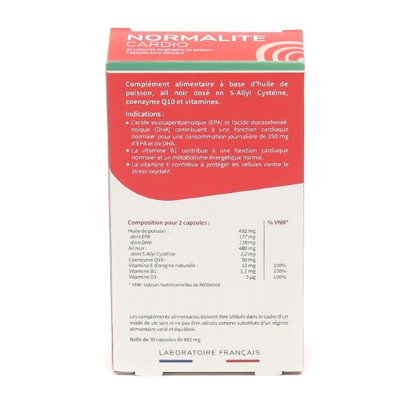 Codifra Normalite Cardio capsules