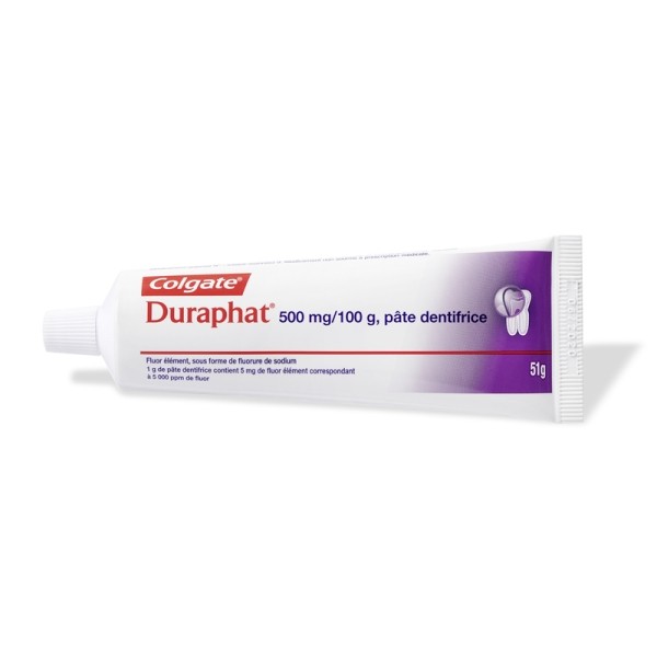 Duraphat dentifrice fluoré 5000 ppm