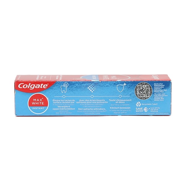 Colgate Max White Instant dentifrice