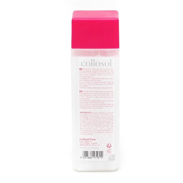 Collosol eau de lait nettoyante démaquillante