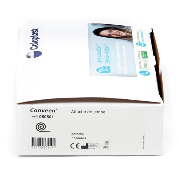 Coloplast Conveen attaches velcro pour poches à urine