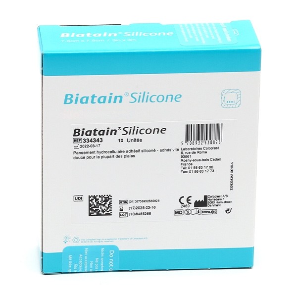 Biatain Silicone pansement adhésif siliconé