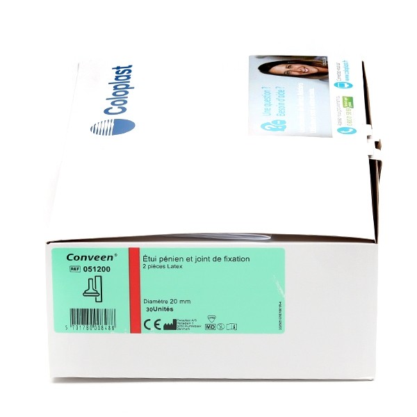 Coloplast Etui pénien avec joint de fixation Conveen