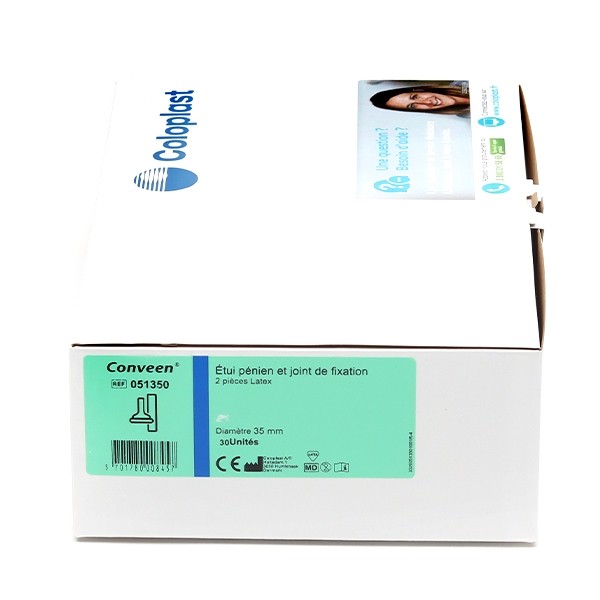 Coloplast Etui pénien avec joint de fixation Conveen