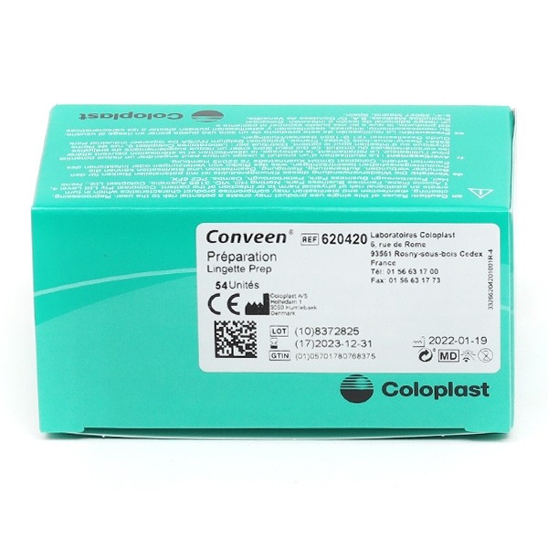 Coloplast Conveen Prep Lingettes