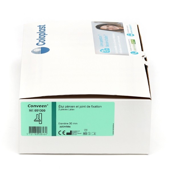 Coloplast Etui pénien avec joint de fixation Conveen