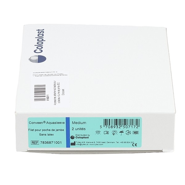 Coloplast Conveen filet de jambe 2 unités