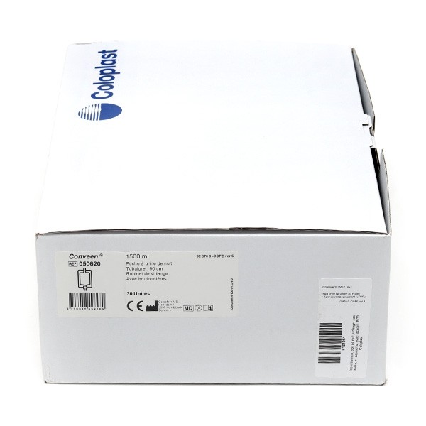 Coloplast Conveen poche à urine ambulatoire x30