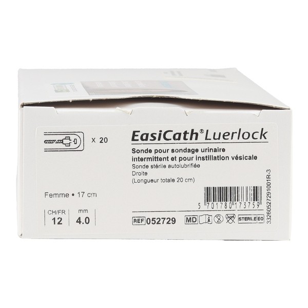 Coloplast sonde Easicath Luer-Lock femme