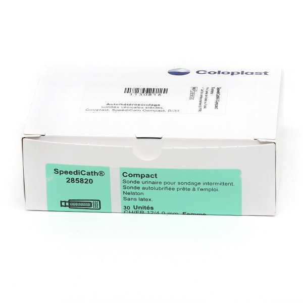 Coloplast SpeediCath Compact sonde vésicale pour femme x30