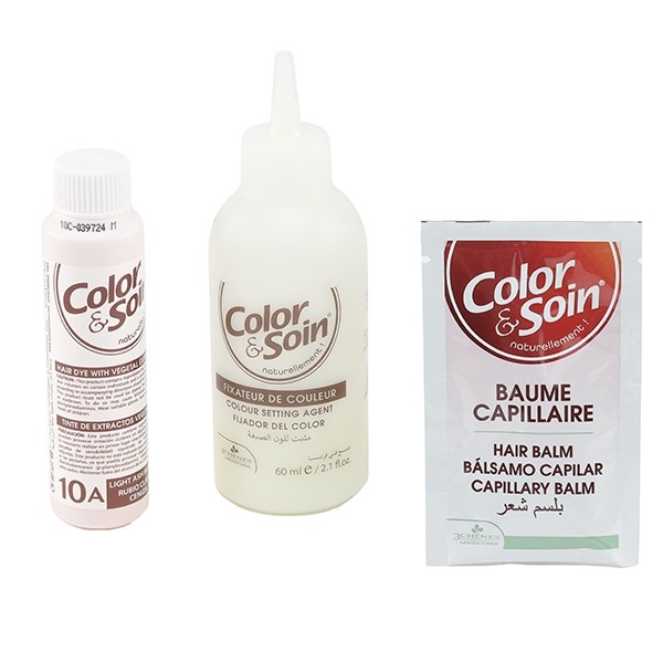 Les 3 Chênes Color et Soin Coloration permanente 10A Blond clair cendré