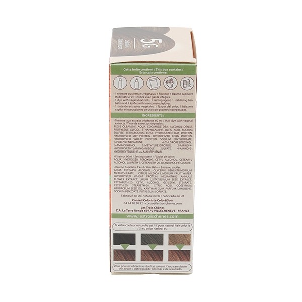 Les 3 Chênes Color et Soin coloration permanente châtain clair doré 5G