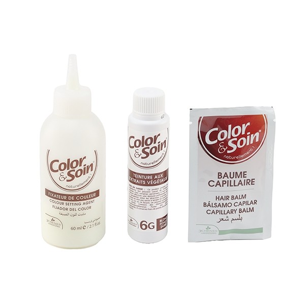 Les 3 Chênes Color et Soin coloration permanente blond foncé doré 6G