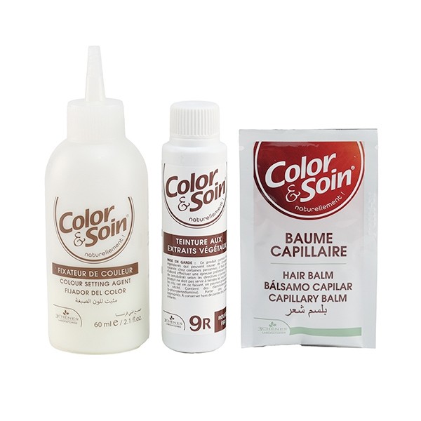 Les 3 Chênes Color et Soin coloration permanente rouge feu 9R