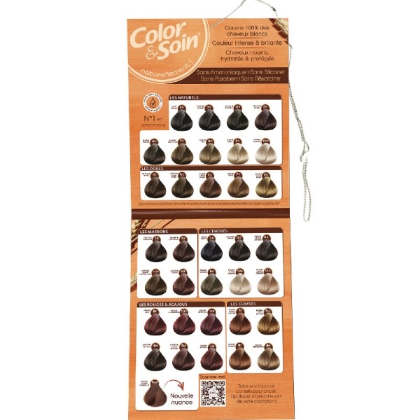 Les 3 Chênes Color et Soin coloration permanente blond clair nacré 9B