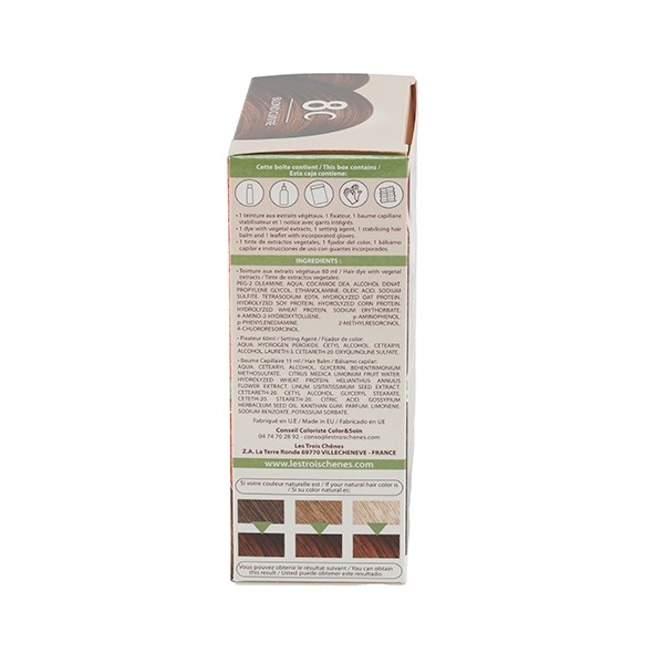 Les 3 Chênes Color et Soin coloration permanente blond cuivré 8C