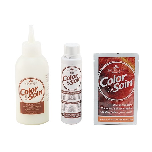 Les 3 Chênes Color et Soin coloration permanente blond clair nacré 9B