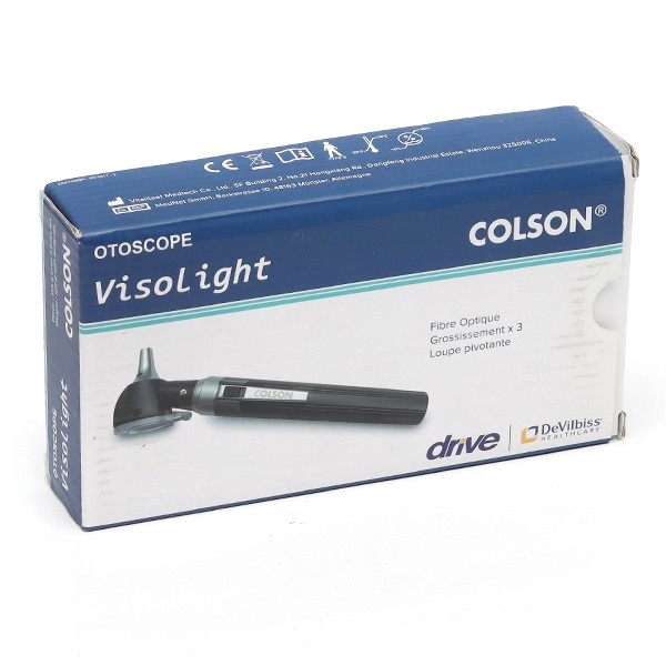 Colson otoscope Visolight à fibre optique
