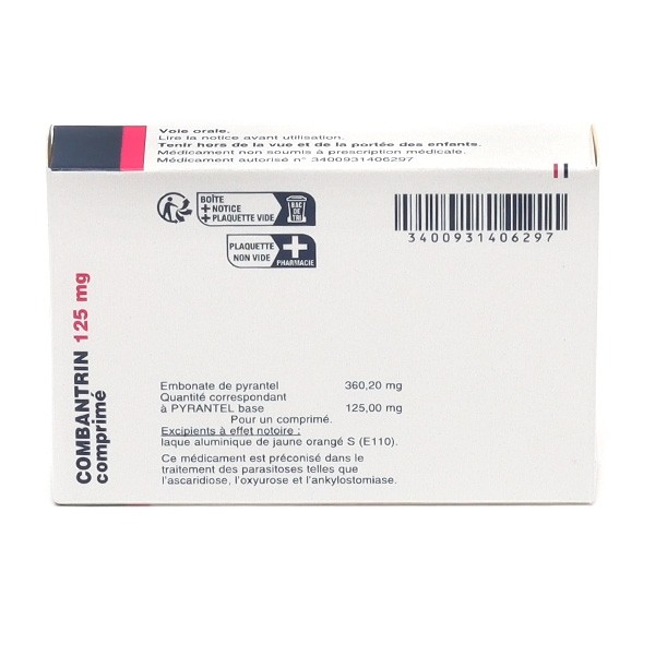 Combantrin comprimé vermifuge
