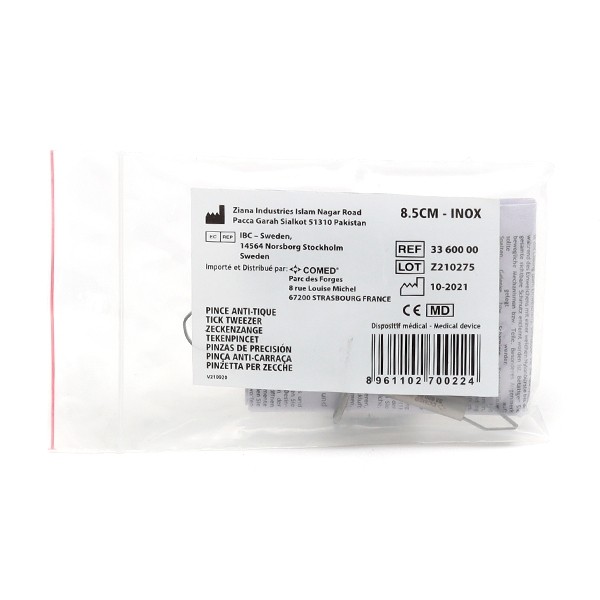 Pince anti-tiques métal