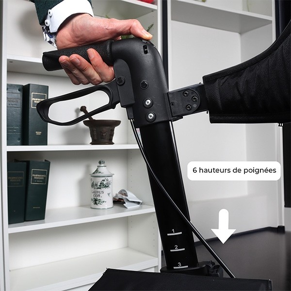 Rollator Quava 4 roues