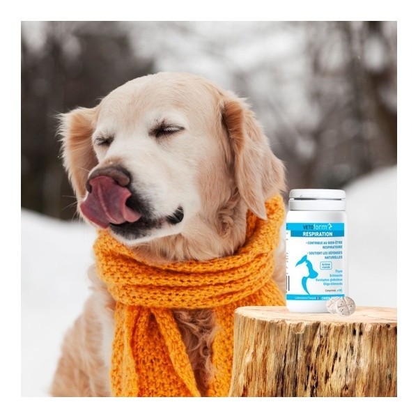 Vetoform Respiration Chat et Chien comprimés