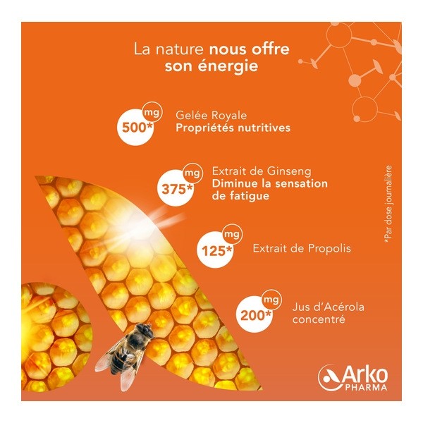 Arkoroyal Dynergie Bio ampoules