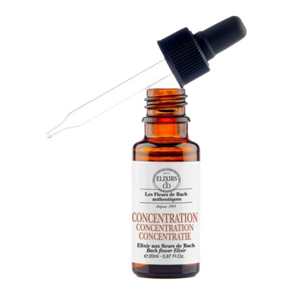 Elixirs and Co Fleurs de Bach Concentration gouttes