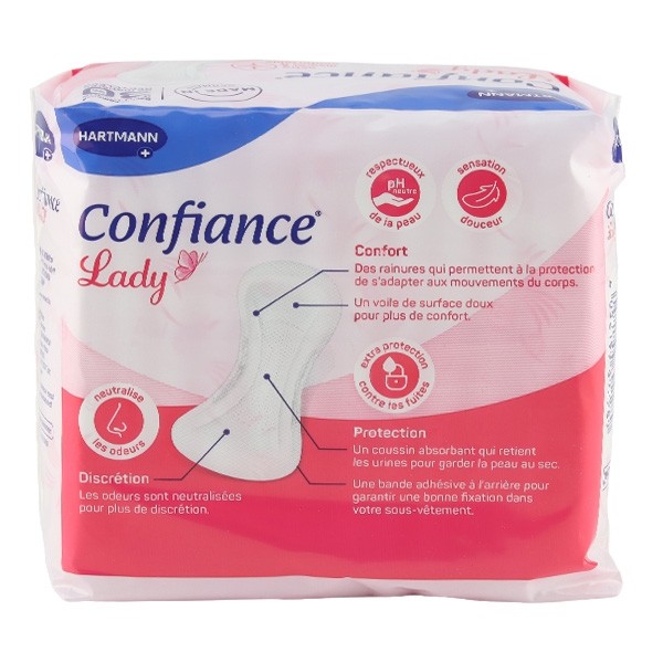 Confiance Lady protections anatomiques 3 gouttes