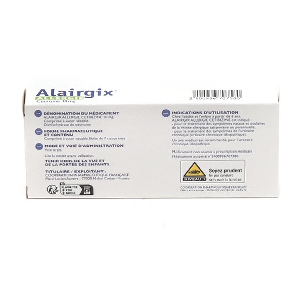 Alairgix Allergie comprimé à sucer