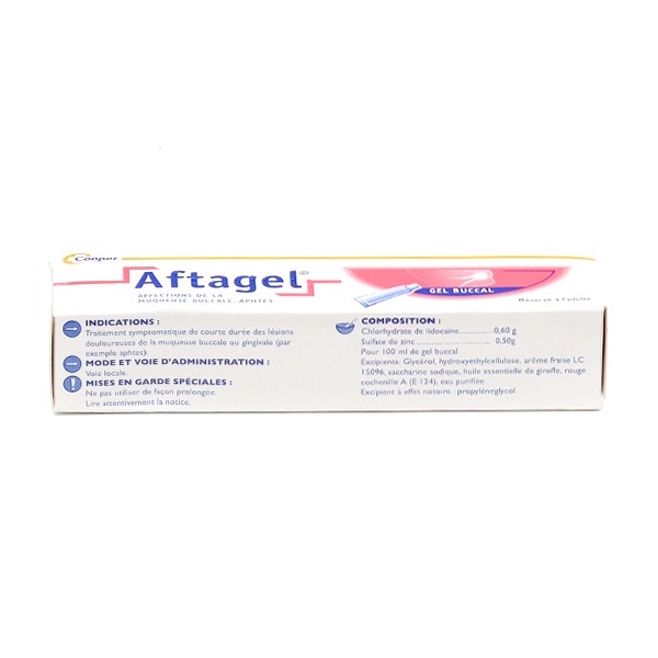 Aftagel gel buccal