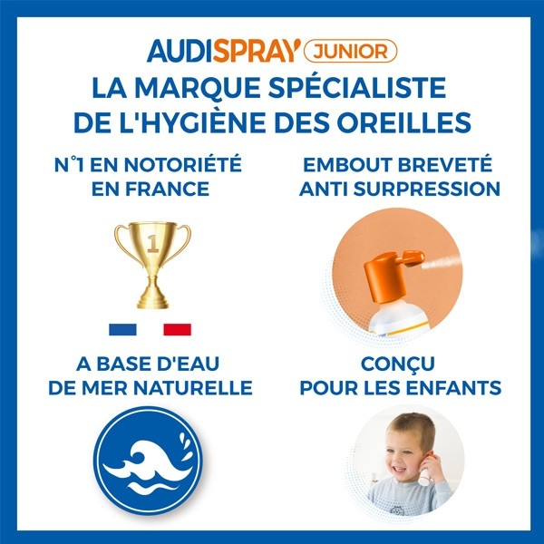 Audispray Junior spray auriculaire